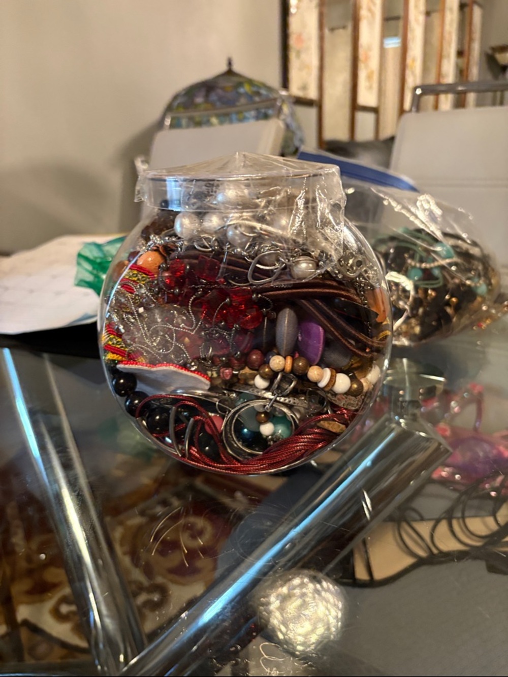 Mixed Jewelry Jar - Multicolor All Wearables, 3.8 Lbs